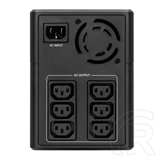 Eaton 5E1600UI Gen2 szünetmentes tápegység (1600 VA/900 W, USB, 6x C13 kimenet, C14 bemenet, line-interaktív, AVR, toron