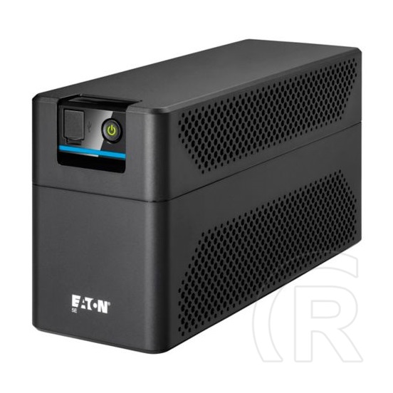 Eaton 5E700UD 5e Gen2 szünetmentes tápegység (700 VA, 360 W, 2 Schuko kimenet, line-interaktív, AVR, torony, fekete)