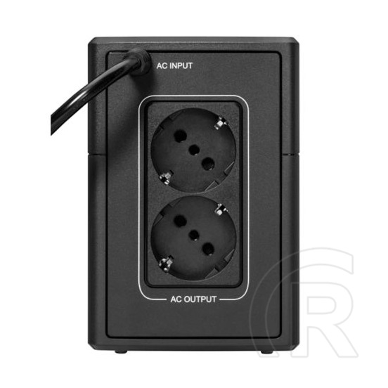 Eaton 5E700UD 5e Gen2 szünetmentes tápegység (700 VA, 360 W, 2 Schuko kimenet, line-interaktív, AVR, torony, fekete)