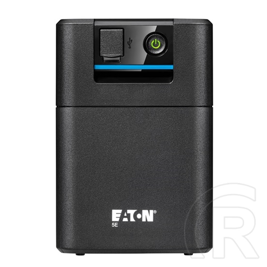 Eaton UPS 5E700UI (700 VA, 360 W, 2 Schuko aljzat, AVR, line-interaktív, torony, 1,5 m, fekete)