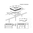 Electrolux EIT61443B indukciós főzőlap