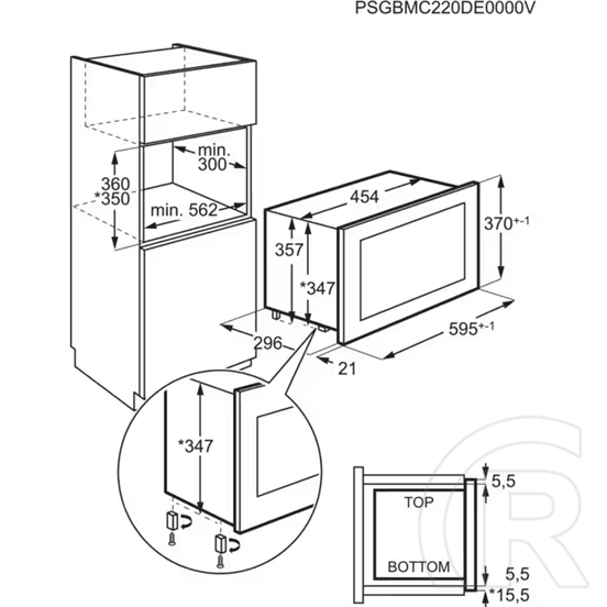 Electrolux KMFE172TEX Mikrohullámú sütő