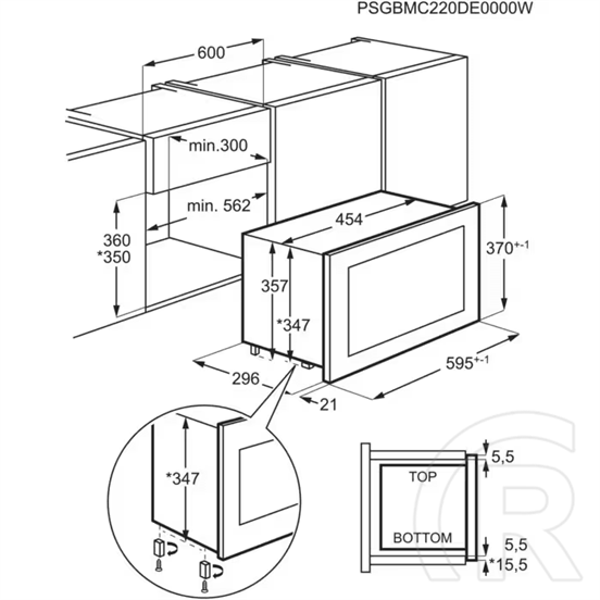 Electrolux KMFE172TEX Mikrohullámú sütő