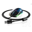 Endgame Gear XM1 RGB Dark Reflex optikai egér (USB, fekete)