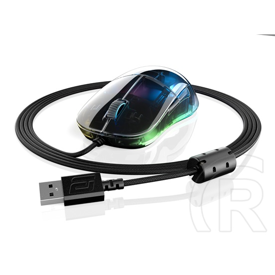 Endgame Gear XM1 RGB Dark Reflex optikai egér (USB, fekete)