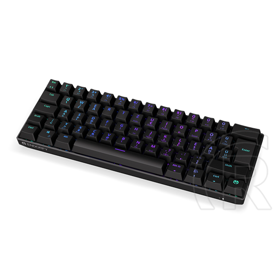 Endorfy Thock Kailh Box Red Switch RGB Gaming Mechanical Billentyűzet (HU, USB, fekete)