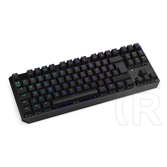 Endorfy Thock Kailh Box Red Switch RGB Gaming Mechanical Wireless Billentyűzet (HU, USB, fekete)