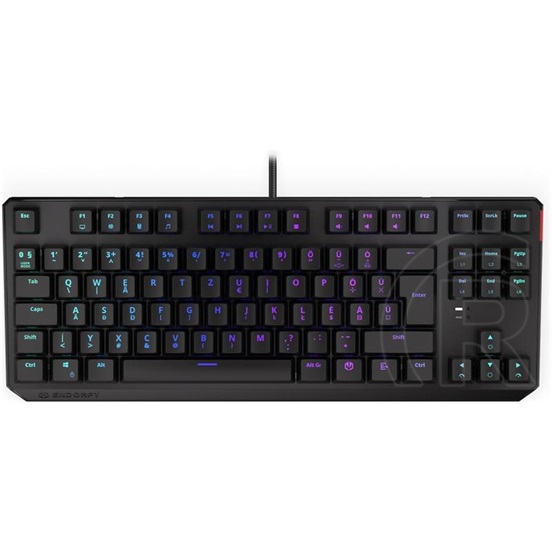 Endorfy Thock Kailh Red Switch RGB Gaming Mechanical Billentyűzet (HU, USB, fekete)
