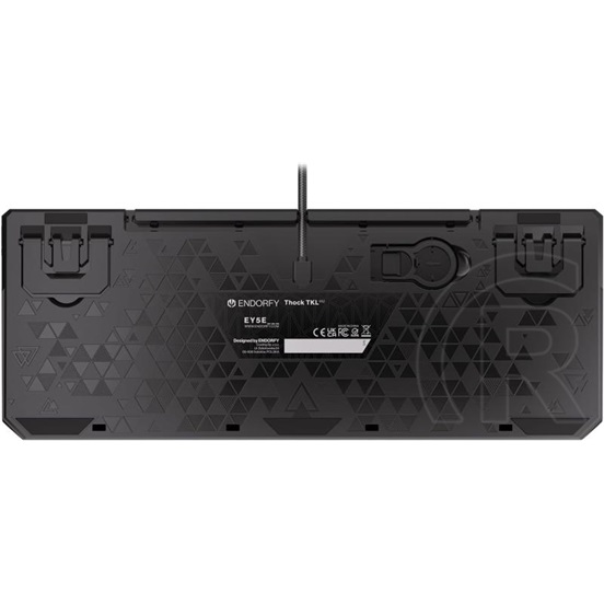 Endorfy Thock Kailh Red Switch RGB Gaming Mechanical Billentyűzet (HU, USB, fekete)