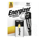 Energizer alkaline power tartós elem (6lr61, 9v, alkáli) 1db/csomag