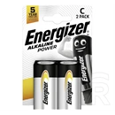 Energizer alkaline power tartós elem (c, lr14, 1.5v, alkáli) 2db/csomag