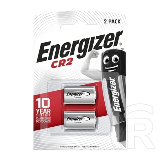 Energizer fotóelem (cr2, 3v, lítium) 2db/csomag