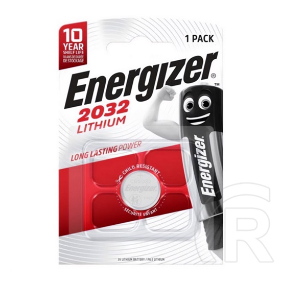 Energizer gombelem (cr2032, 3v, lítium) 1db/csomag