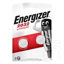 Energizer gombelem (cr2032, 3v, lítium) 2db/csomag