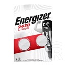 Energizer gombelem (cr2430, 3v, lítium) 2db/csomag