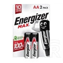 Energizer max tartós elem (aa, lr06, 1.5v, alkáli) 2db/csomag