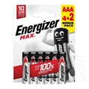 Energizer max tartós elem (aaa, lr03, 1.5v, alkáli) 6db/csomag