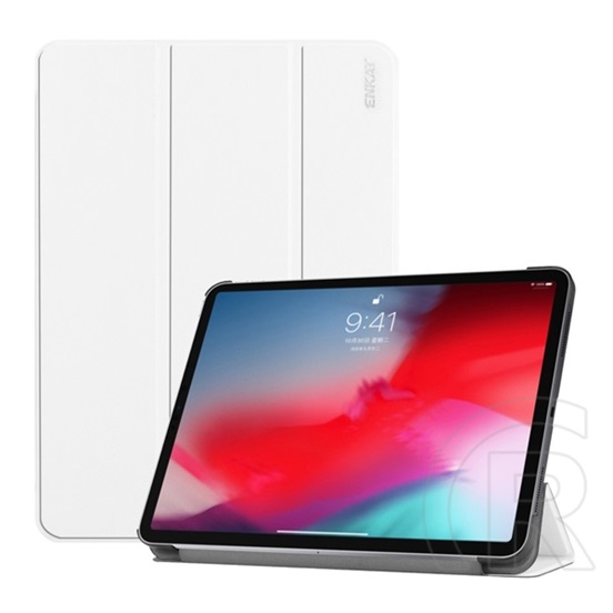 Enkay Apple iPad Pro 11 (2018) trifold bőr tok (fehér)