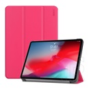 Enkay Apple iPad Pro 11 (2018) trifold bőr tok (rózsaszín)