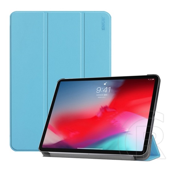 Enkay Apple iPad Pro 11 (2018) trifold bőr tok (világoskék)