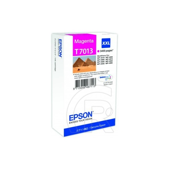 Epson patron T7013 XXL (bíborvörös)