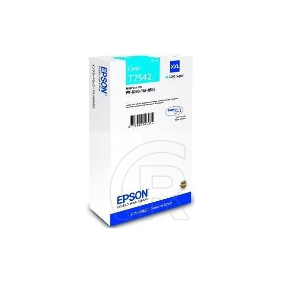 Epson patron T7542 XXL (ciánkék)