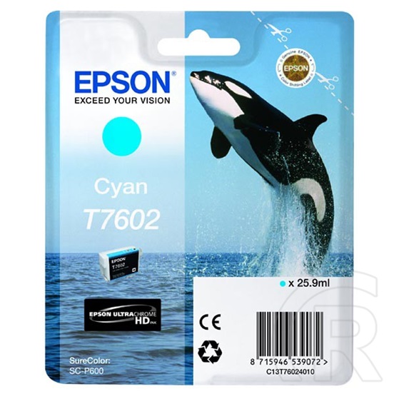 Epson patron T7602 (Cyan)