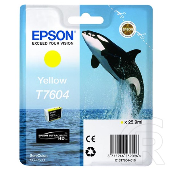 Epson patron T7604 (Yellow)