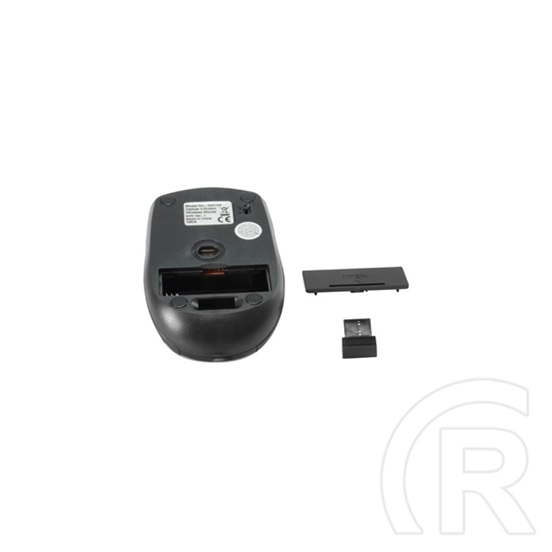 Equip-Life 245104 cordless optikai egér (USB, fekete)