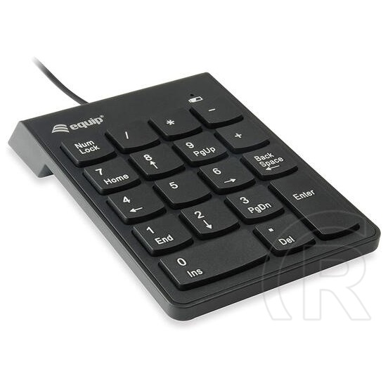 Equip-Life Numerikus billentyűzet (USB, fekete)