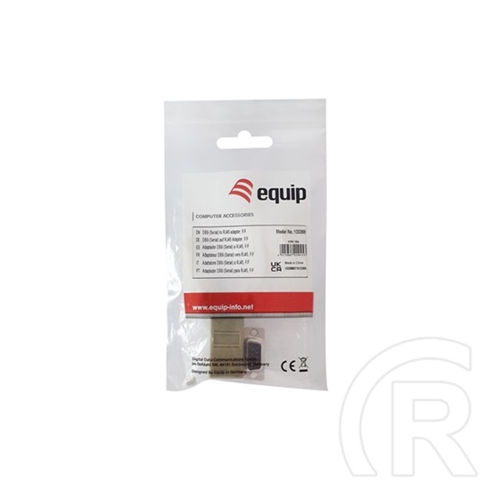 Equip Átalakító (DB9 to RJ45, F/F)