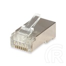 Equip CAT6 RJ45 dugó, árnyékolt, 100 db