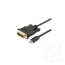 Equip USB-C > DVI kábel (Dual link) 1,8 m