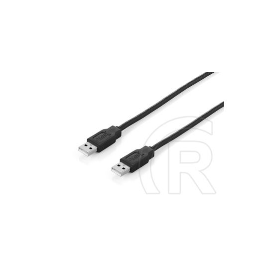 Equip USB 2.0 kábel (A-A, 1,8 m, fekete)