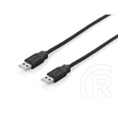 Equip USB 2.0 kábel (A-A, 1,8 m, fekete)