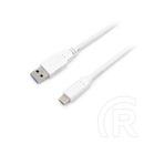 Equip USB 3.2 kábel (A dugó / Type-C dugó, 2 m)