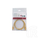 Equip UTP CAT6 patch kábel 0,25 m (sárga)