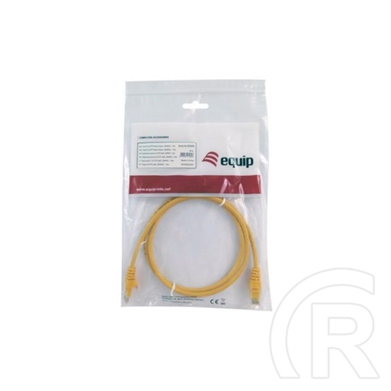 Equip UTP CAT6 patch kábel 0,25 m (sárga)
