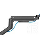 Equip asztali monitor tartó (17"-49", dönthető, forgatható, fekete)
