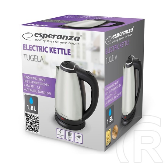 Esperanza EEKK104X Tugela vízforraló (fezüst)
