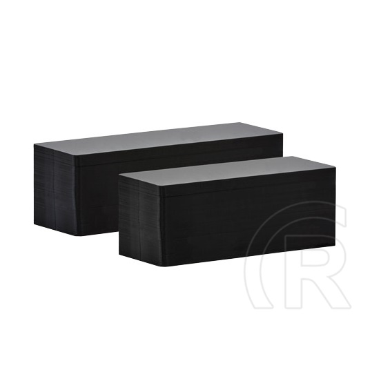 Evolis üres PVC kártya (0,5 mm vastag, fekete, 50 x 120 mm, 100 db / csomag)