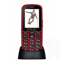 Evolveo EasyPhone EP-550 kártyafüggetlen (piros)