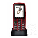 Evolveo EasyPhone EG (EP-550) mobiltelefon (piros)