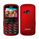 Evolveo EP-570 Easy Phone XS ep-570 easyphone xs mobiltelefon piros