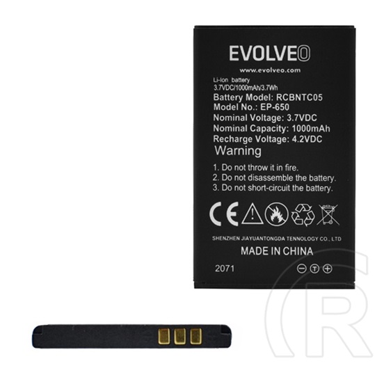 Evolveo EasyPhone XD EP-650 akku 1000 mah li-ion