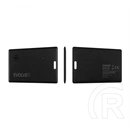 Evolveo trackcard bluetooth nyomkövető (kulcstartóra, táskára, valós idejű nyomkövetés, ios kompatibilis) fekete