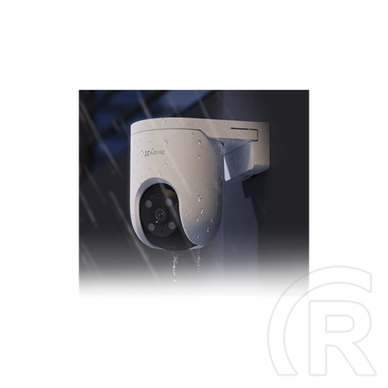 Ezviz H8c PoE kültéri biztonsági kamera (360°-os, 2K, 2304×1296, PoE, RJ45, színes éjjellátó, kétirányú beszéd, sziréna,