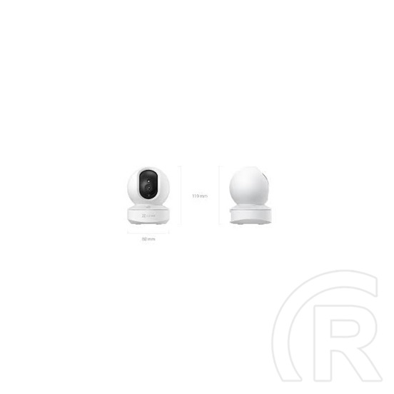 Ezviz TY1 beltéri biztonsági kamera (2K, 3MP, 360°, színes éjszakai látás, járőr mód, kétirányú hang, USB-C)