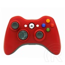 FROGGIEX gamepad (PC/X360, vezeték nélküli, piros)