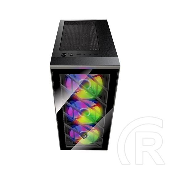 FSP CMT192 (táp nélküli, ATX, ablakos, Mid Tower, fekete)